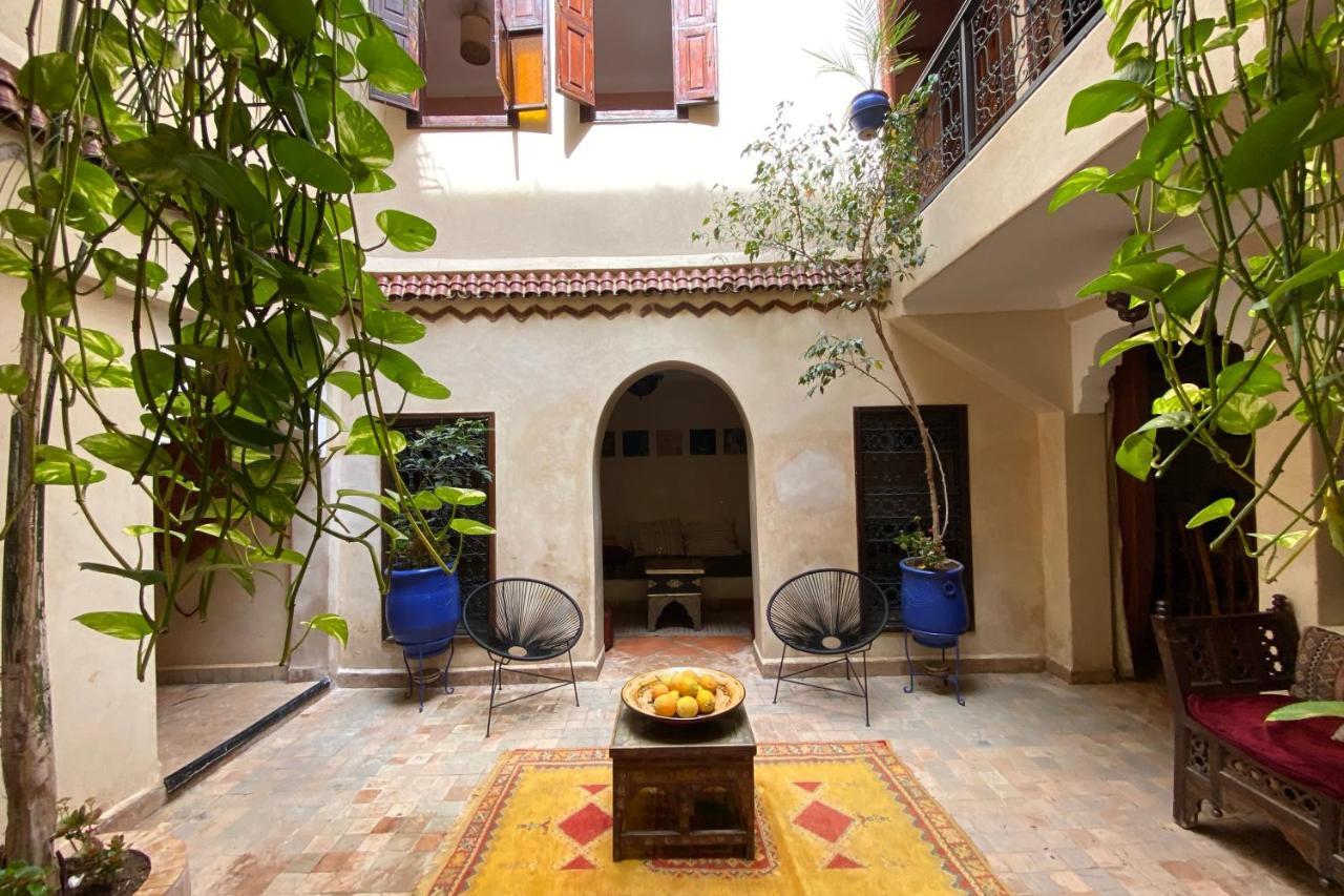 Riad Of The Storks - Exclusive Use For Up To 17 Persons Marrakesh Eksteriør billede