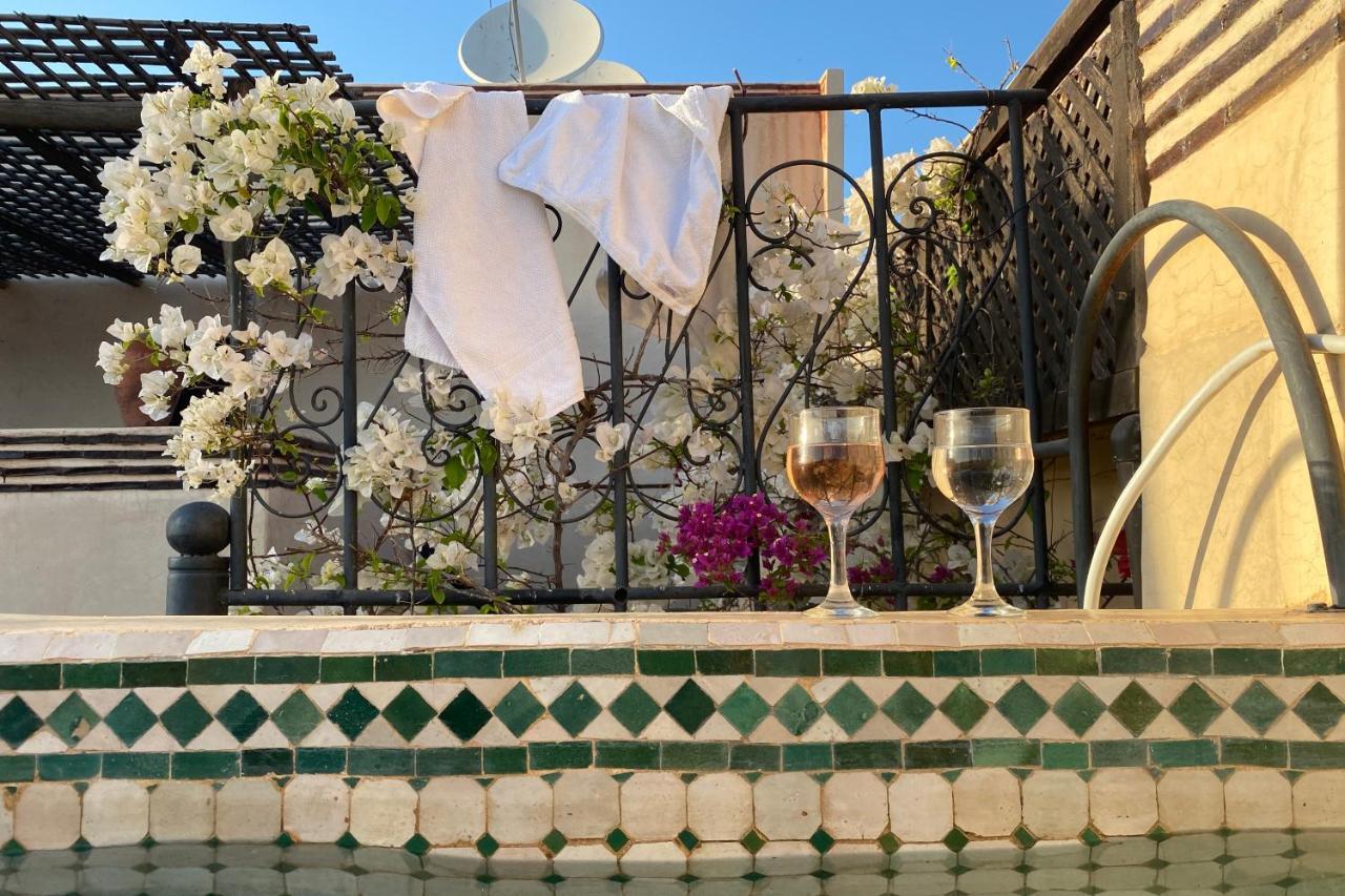 Riad Of The Storks - Exclusive Use For Up To 17 Persons Marrakesh Eksteriør billede