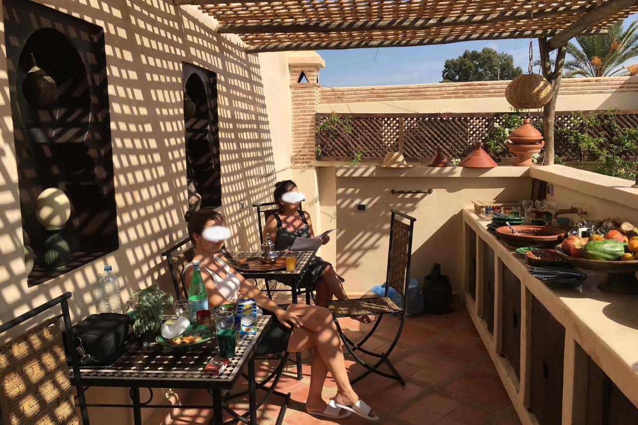 Riad Of The Storks - Exclusive Use For Up To 17 Persons Marrakesh Eksteriør billede